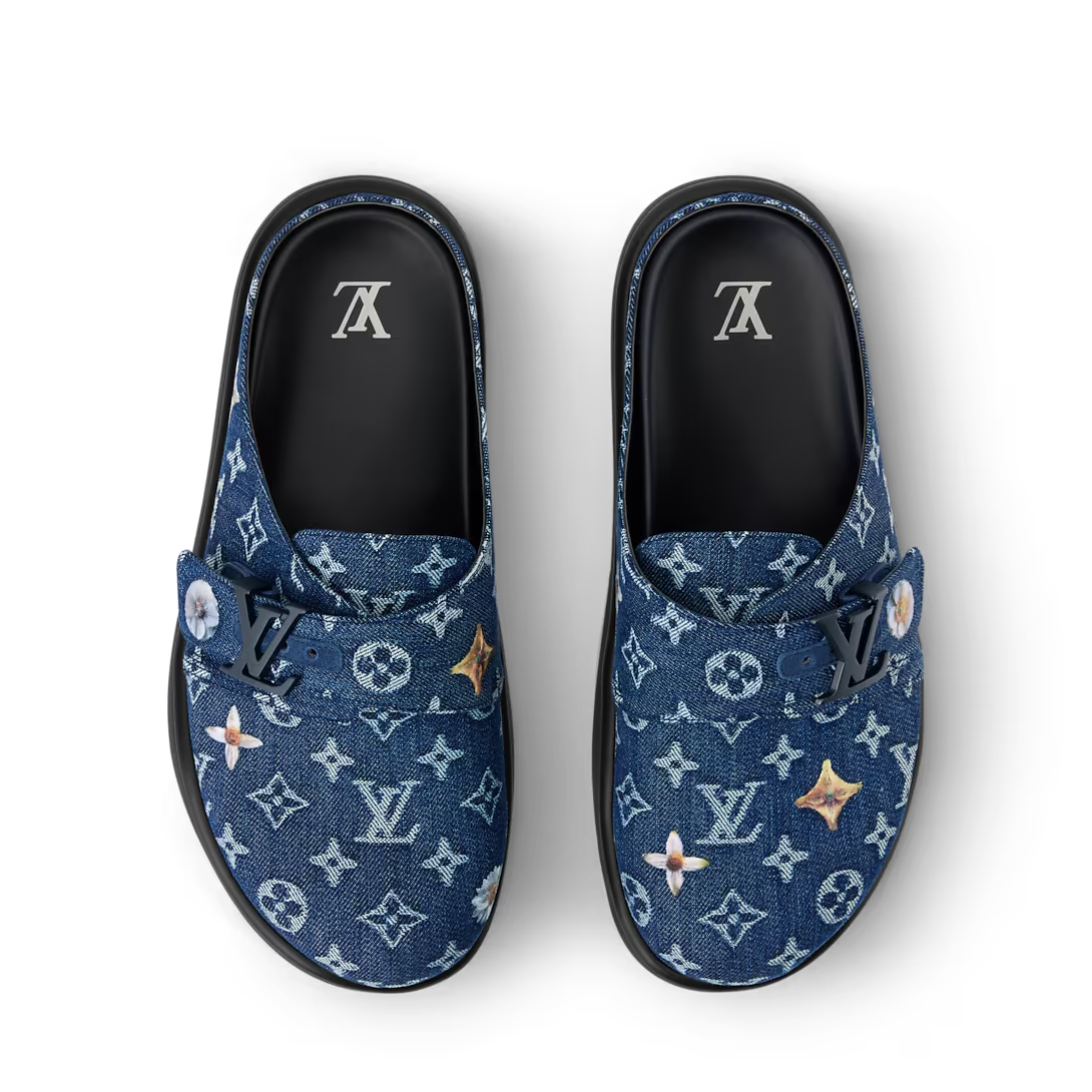 Louis Vuitton Easy Mule Blue Denim - product image 4