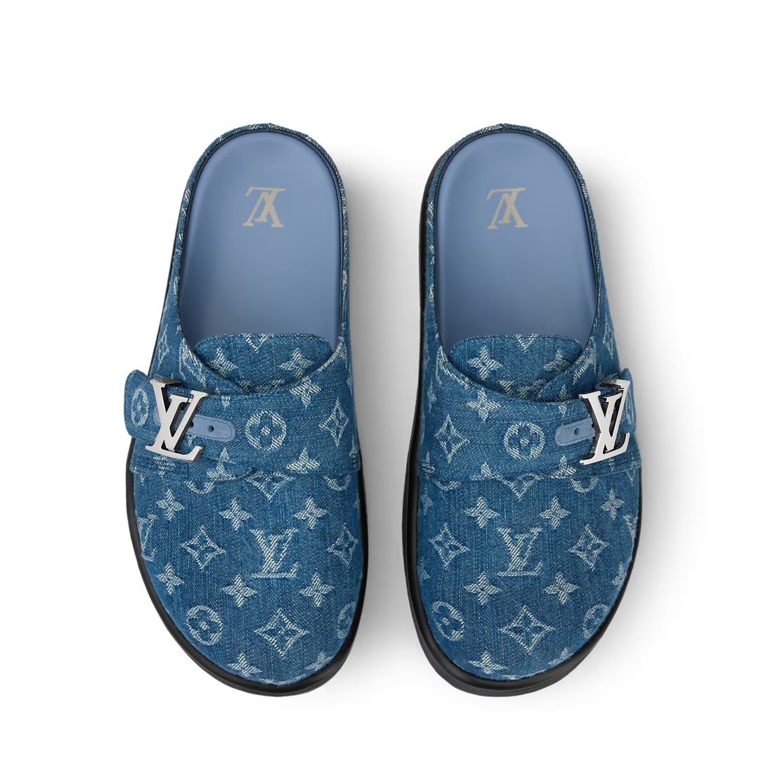 Louis Vuitton Easy Mule Blue Denim - product image 4