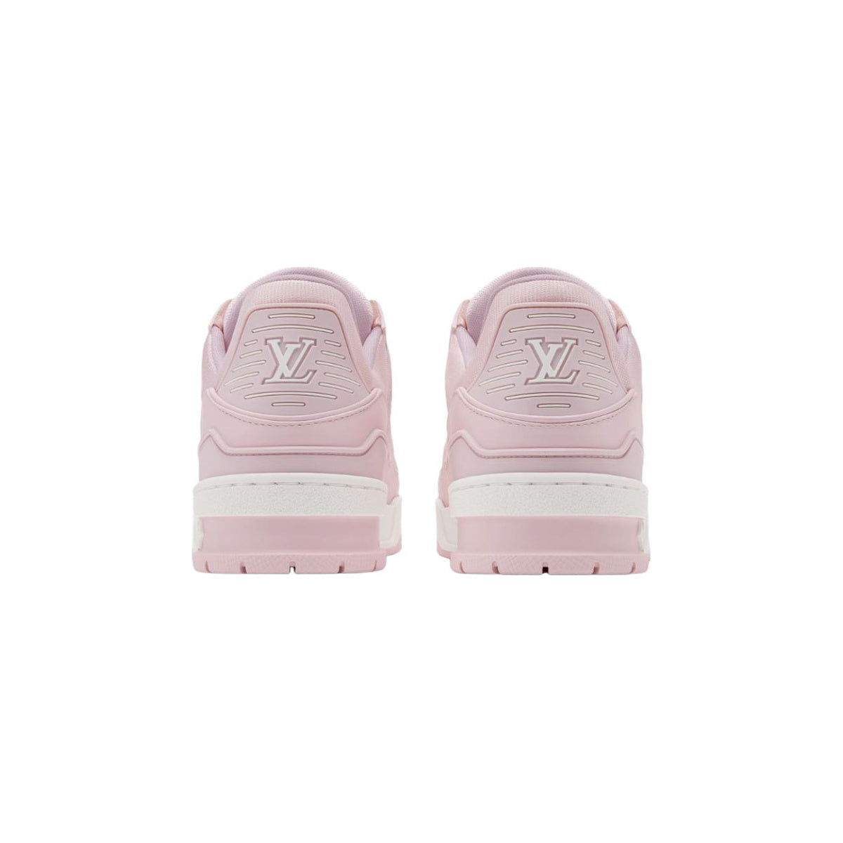 Louis Vuitton Trainer Leather Sneakers – Low-Top Lace-Up Silhouette – Pink - view 5