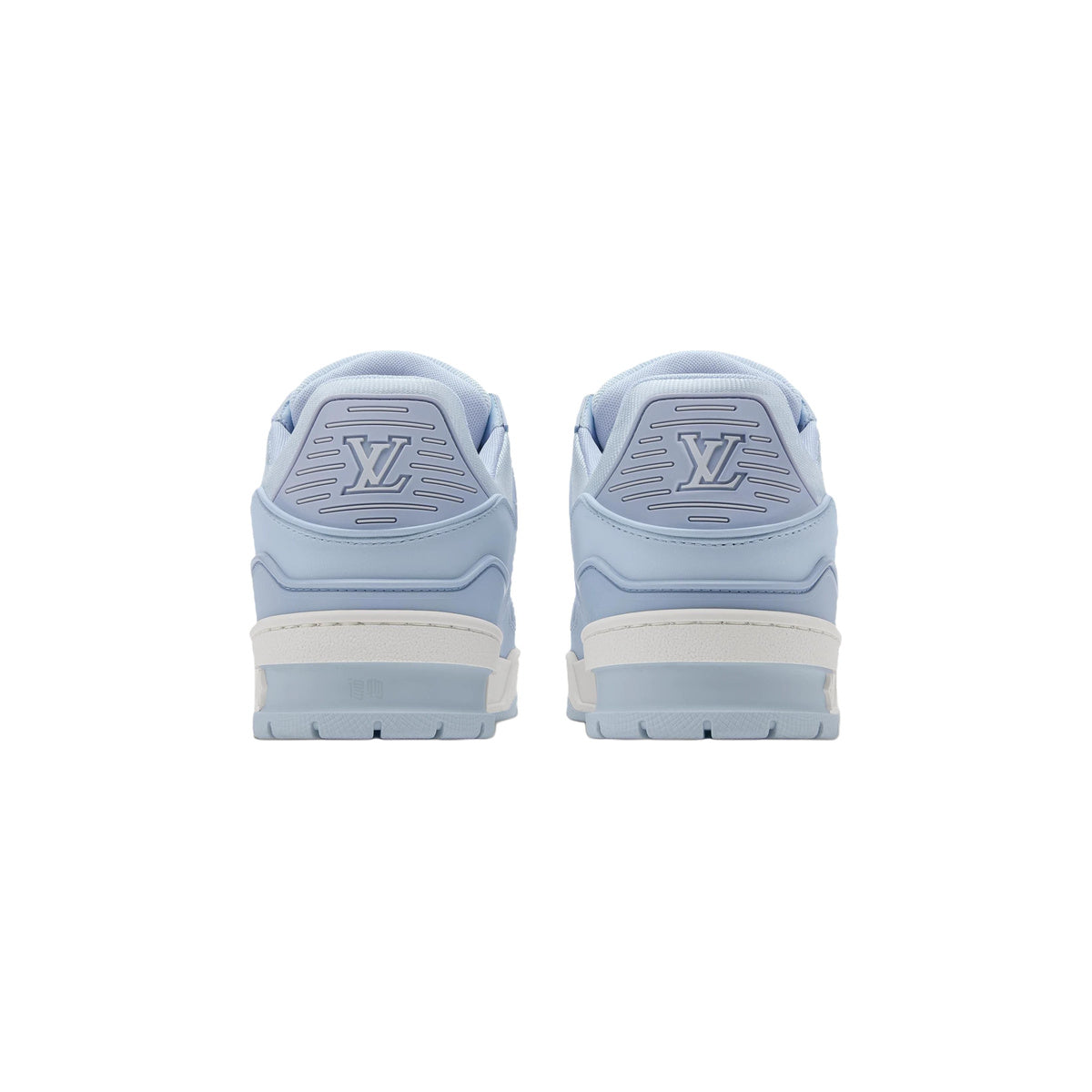 Louis Vuitton Trainer Leather Sneakers – Low-Top Lace-Up Silhouette – Blue - view 5