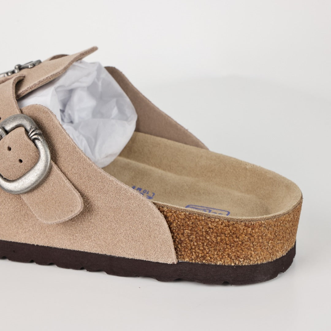 Birkenstock Chrome Hearts x Closed-Toe Mules - Style 215597673 - view 4
