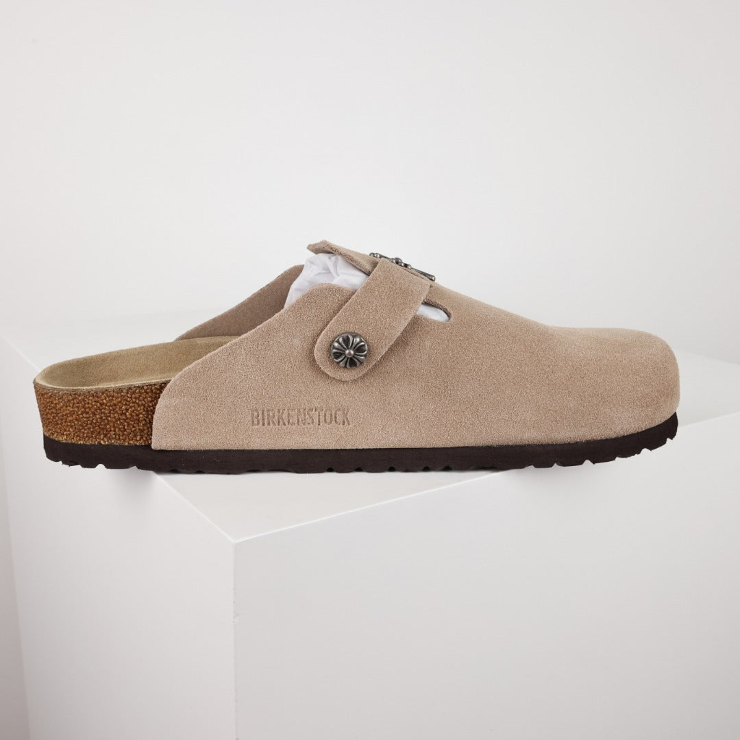 Birkenstock Chrome Hearts x Closed-Toe Mules - Style 215597673 - view 7