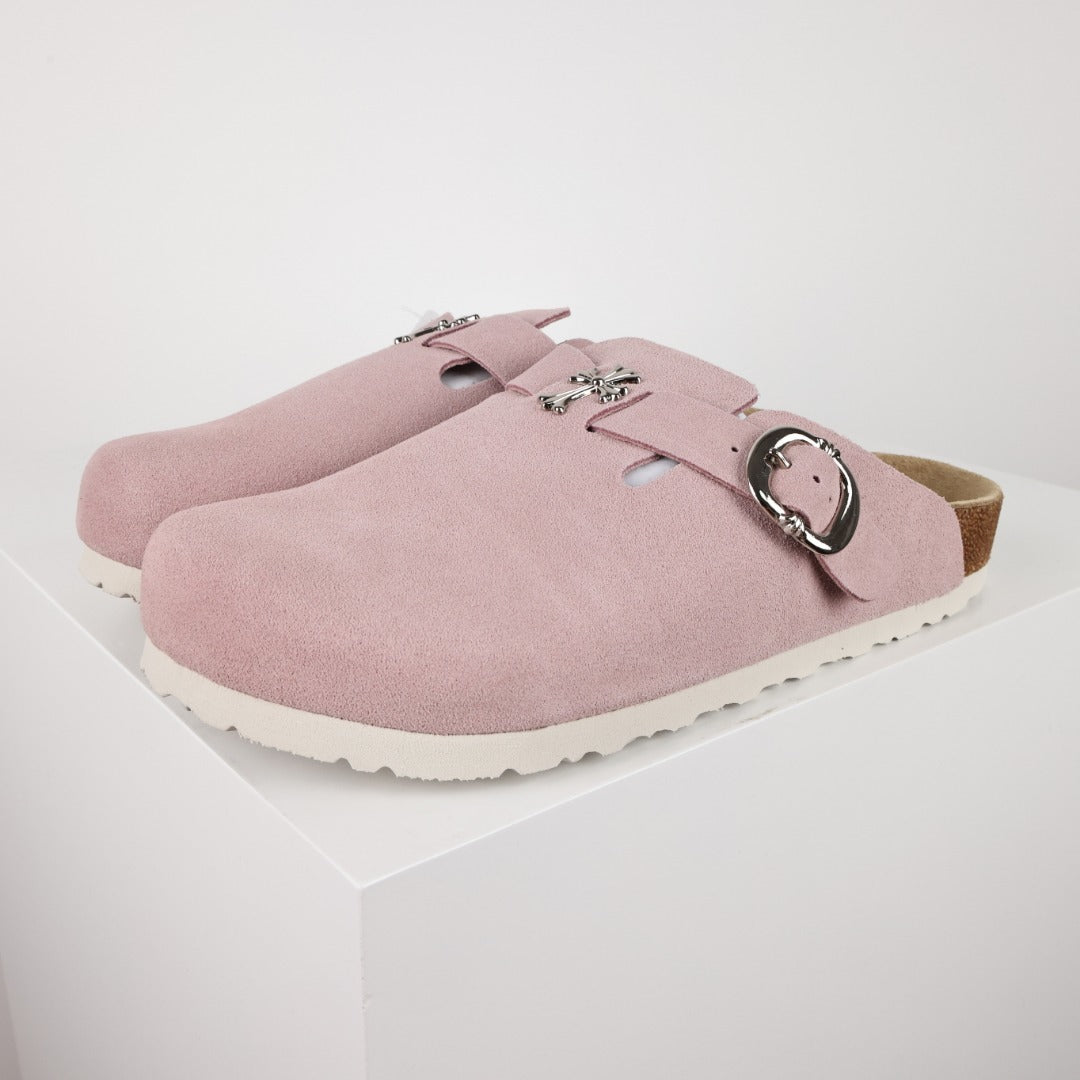 Birkenstock Chrome Hearts x Closed-Toe Mules - Style 215597675 - view 2