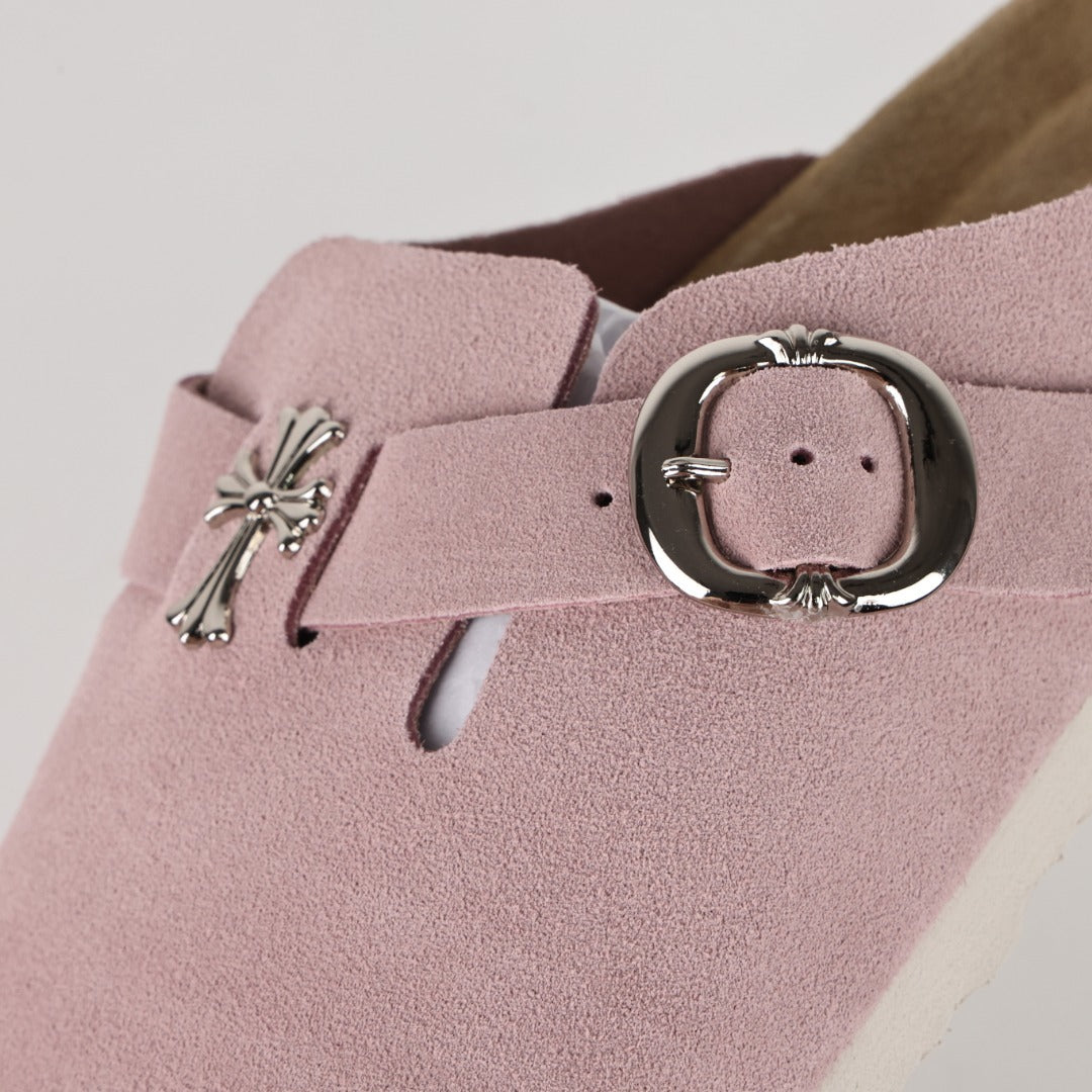Birkenstock Chrome Hearts x Closed-Toe Mules - Style 215597675 - view 6