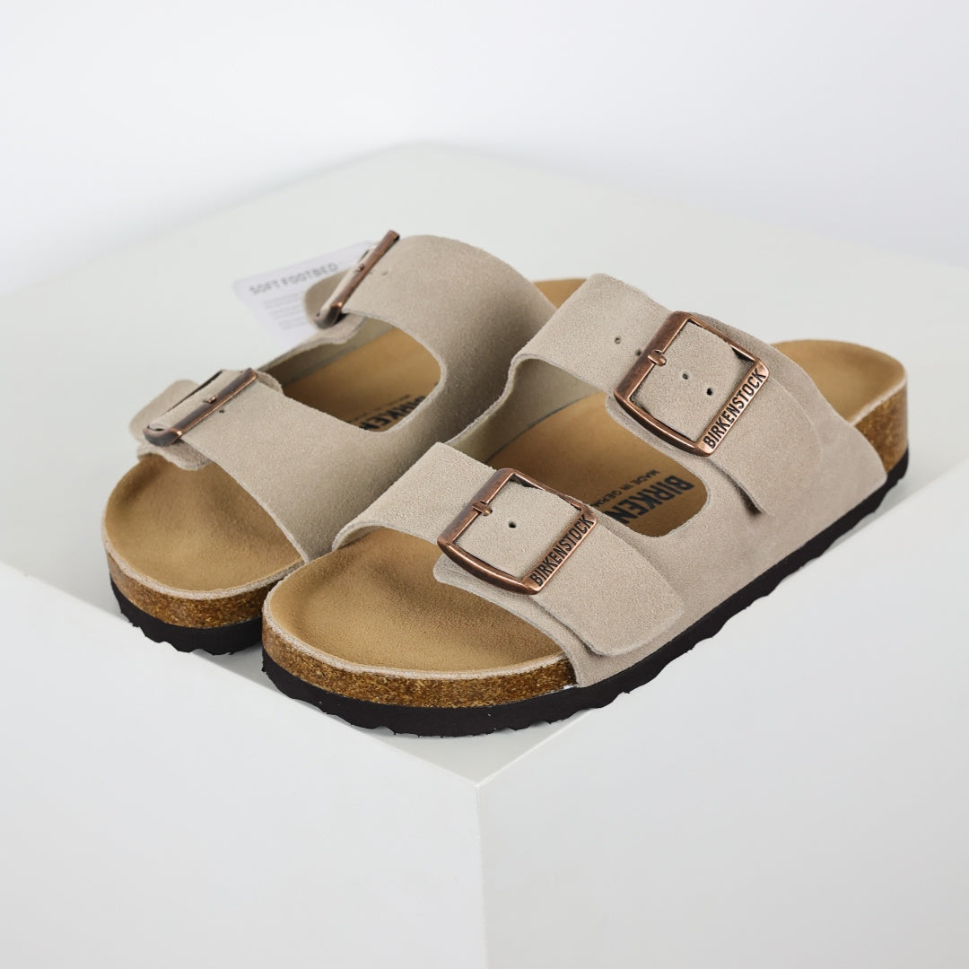 Birkenstock Chrome Hearts x Closed-Toe Mules - Style 215598053 - view 2