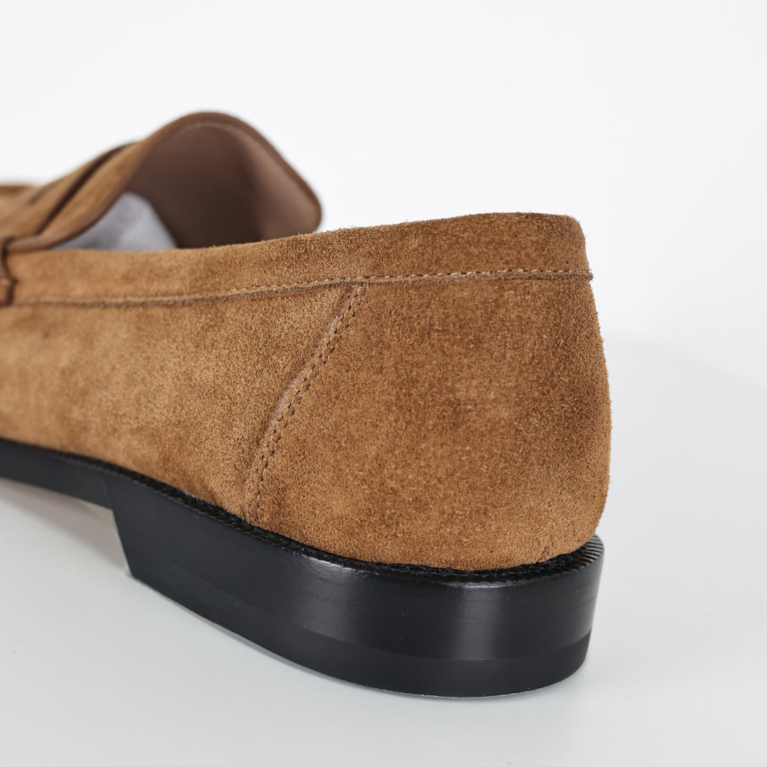 LOEWE Suede Loafers - Style 235452294 - view 4