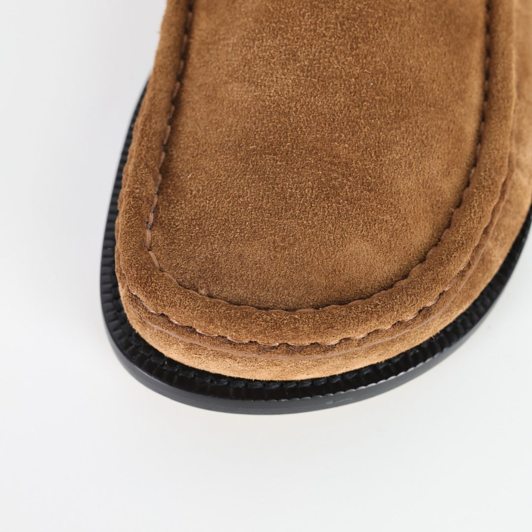 LOEWE Suede Loafers - Style 235452294 - view 5