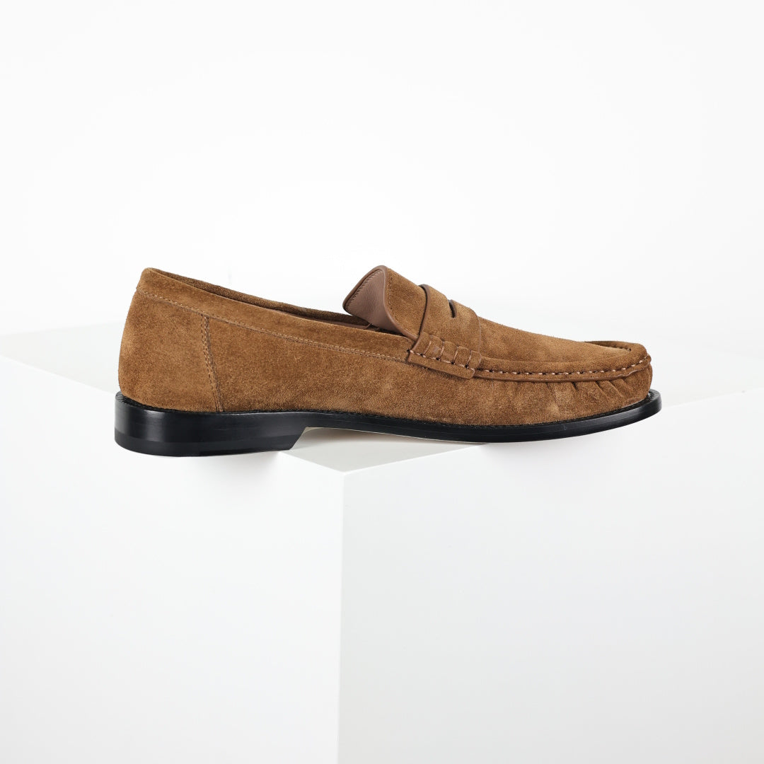 LOEWE Suede Loafers - Style 235452294 - view 7