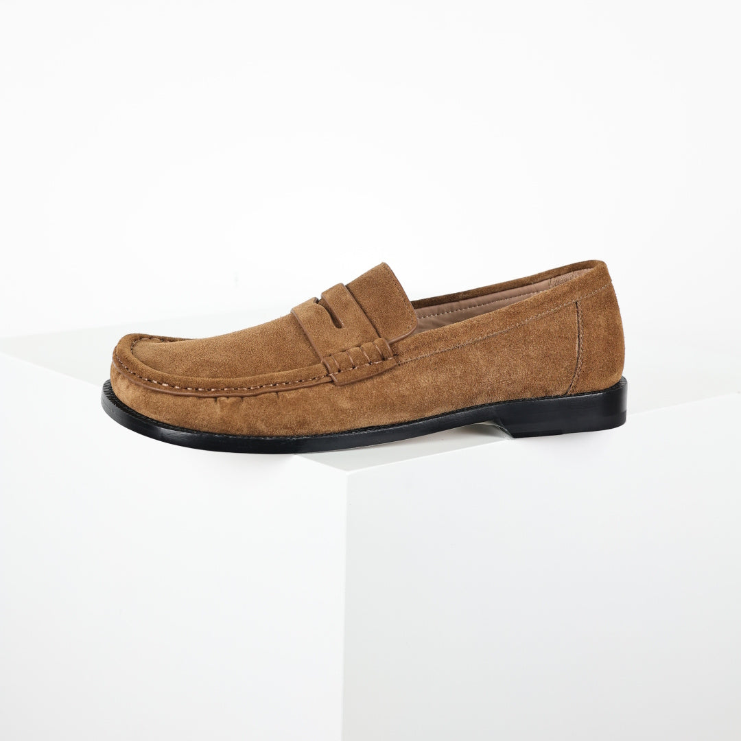 LOEWE Suede Loafers - Style 235452294 - view 9
