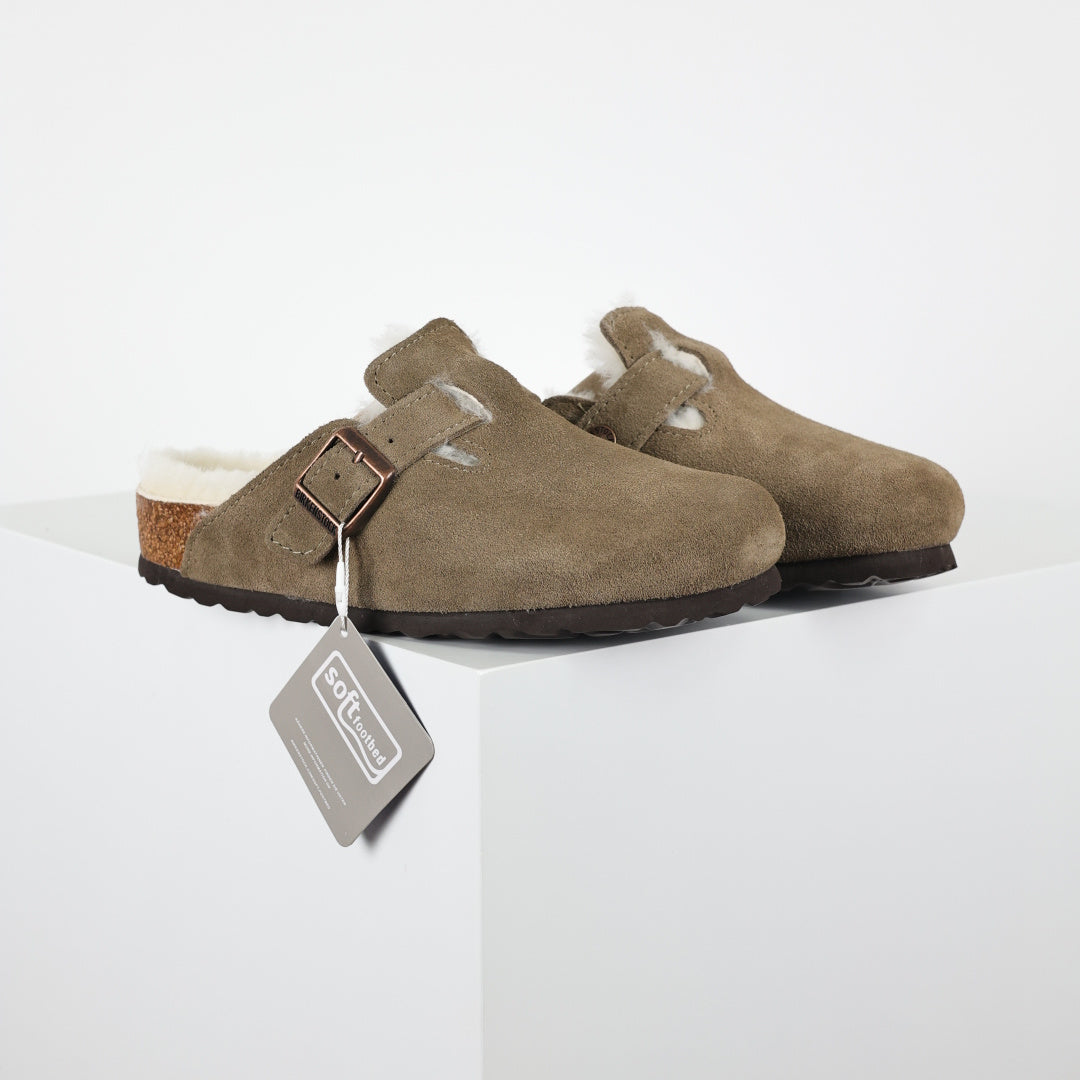 Birkenstock Closed-Toe Mules - Style 235452446 - view 3