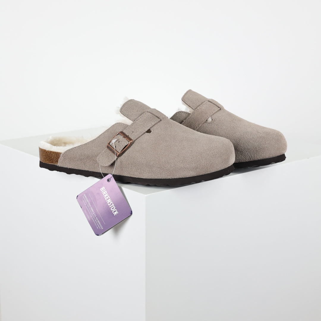 Birkenstock Closed-Toe Mules - Style 235452597 - view 3