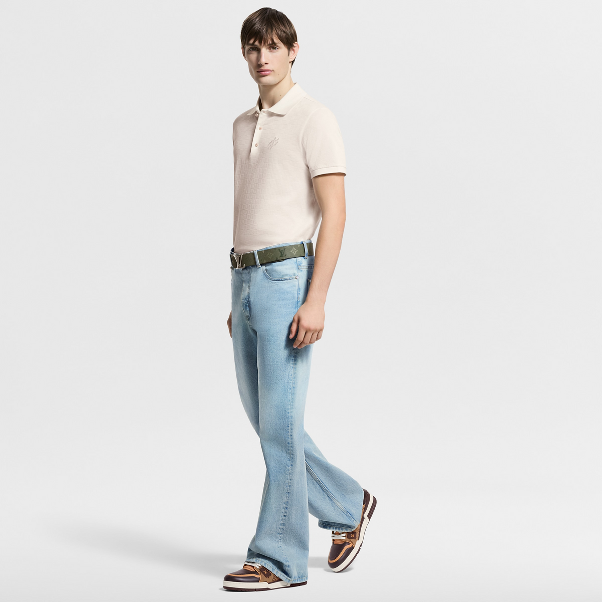 Louis Vuitton Trainer Brown Monogram Leather Sneaker - product image 2