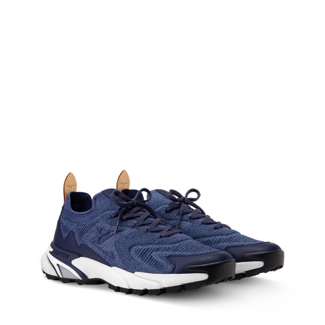 Louis Vuitton Tatic Knit Sneaker Navy Blue - product image 2