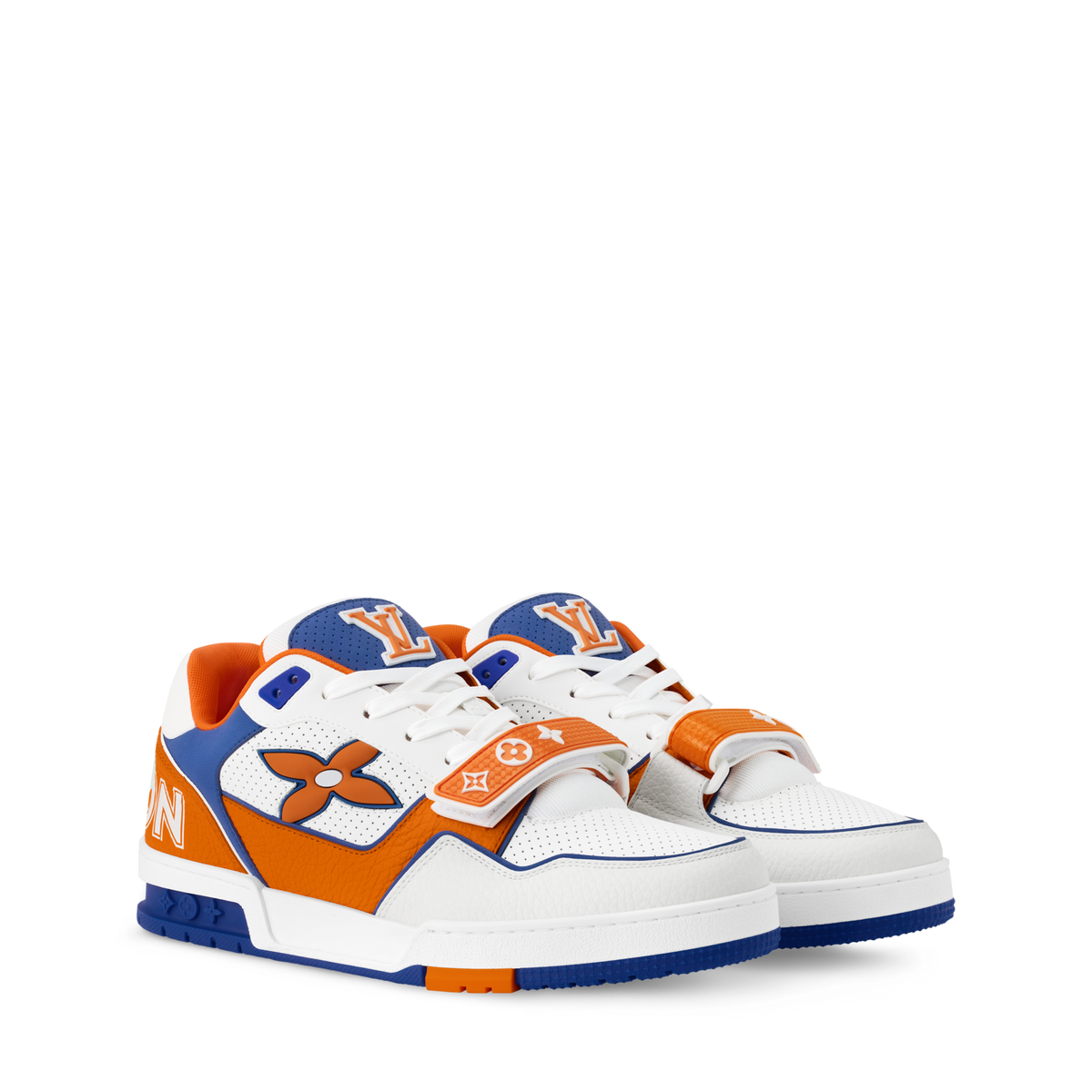 Louis Vuitton Trainer Orange Velcro Strap Sneaker - product image 2