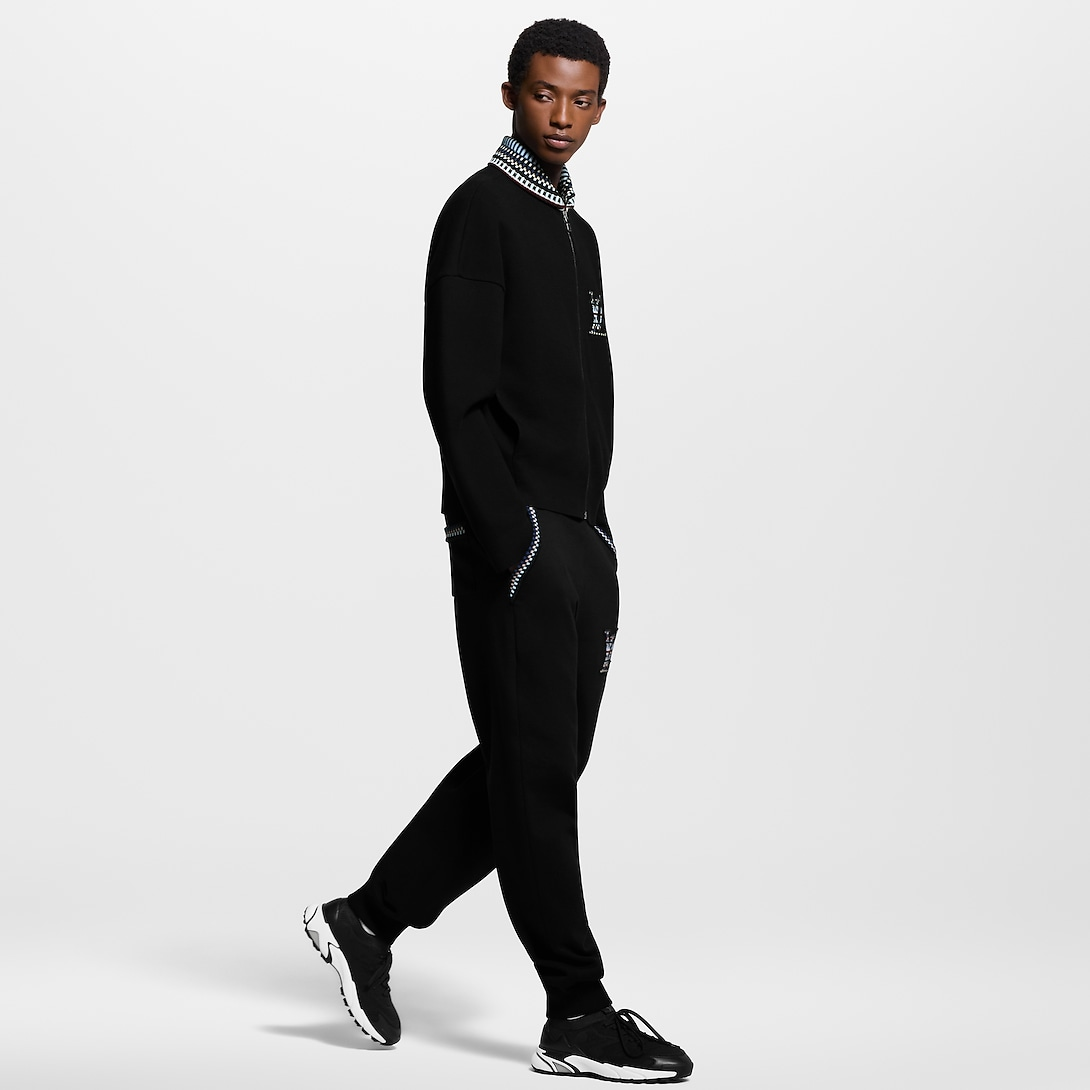 Louis Vuitton Tatic Knit Sneaker Black - product image 2