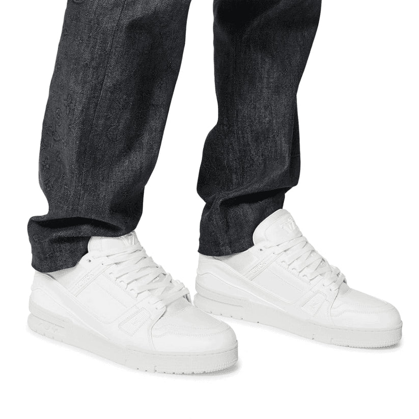 Louis Vuitton Trainer Sneaker All White - product image 2