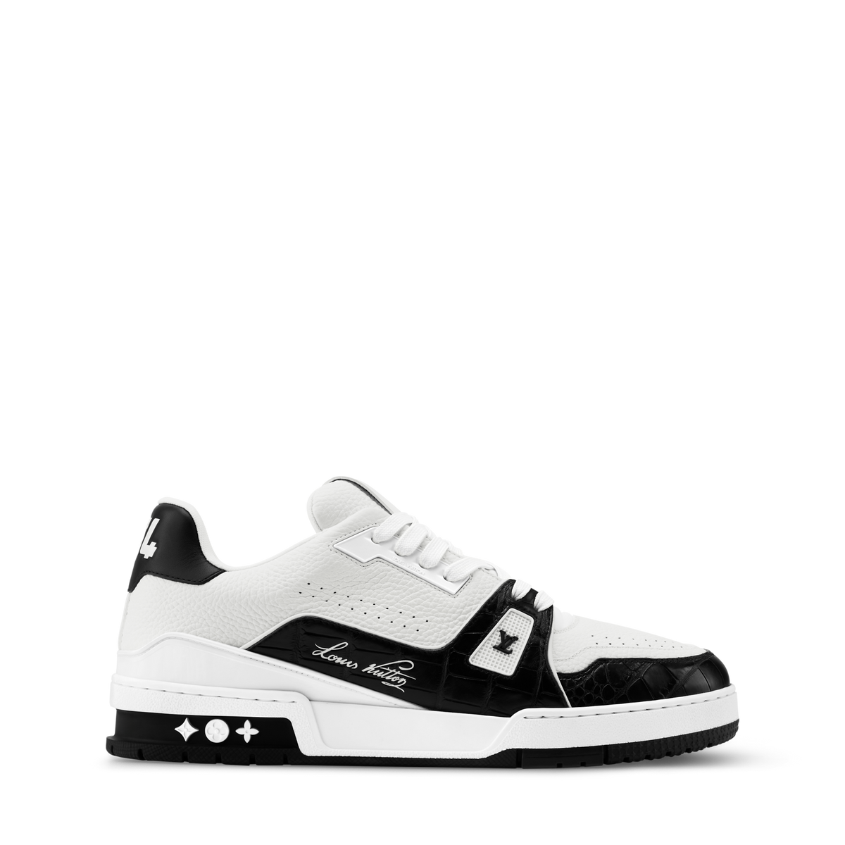 Louis Vuitton Trainer Black Alligator Leather Sneaker - product image 3