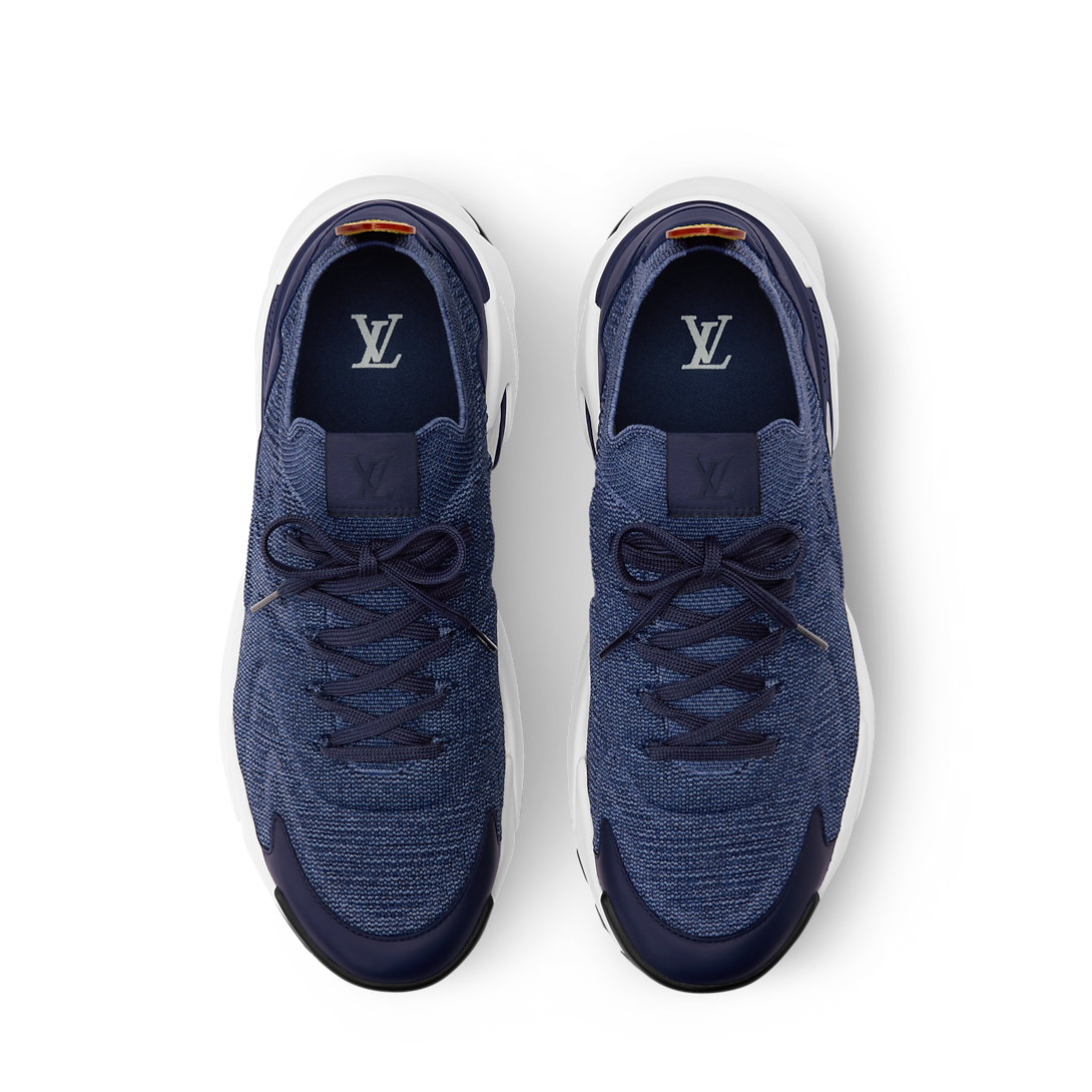 Louis Vuitton Tatic Knit Sneaker Navy Blue - product image 3