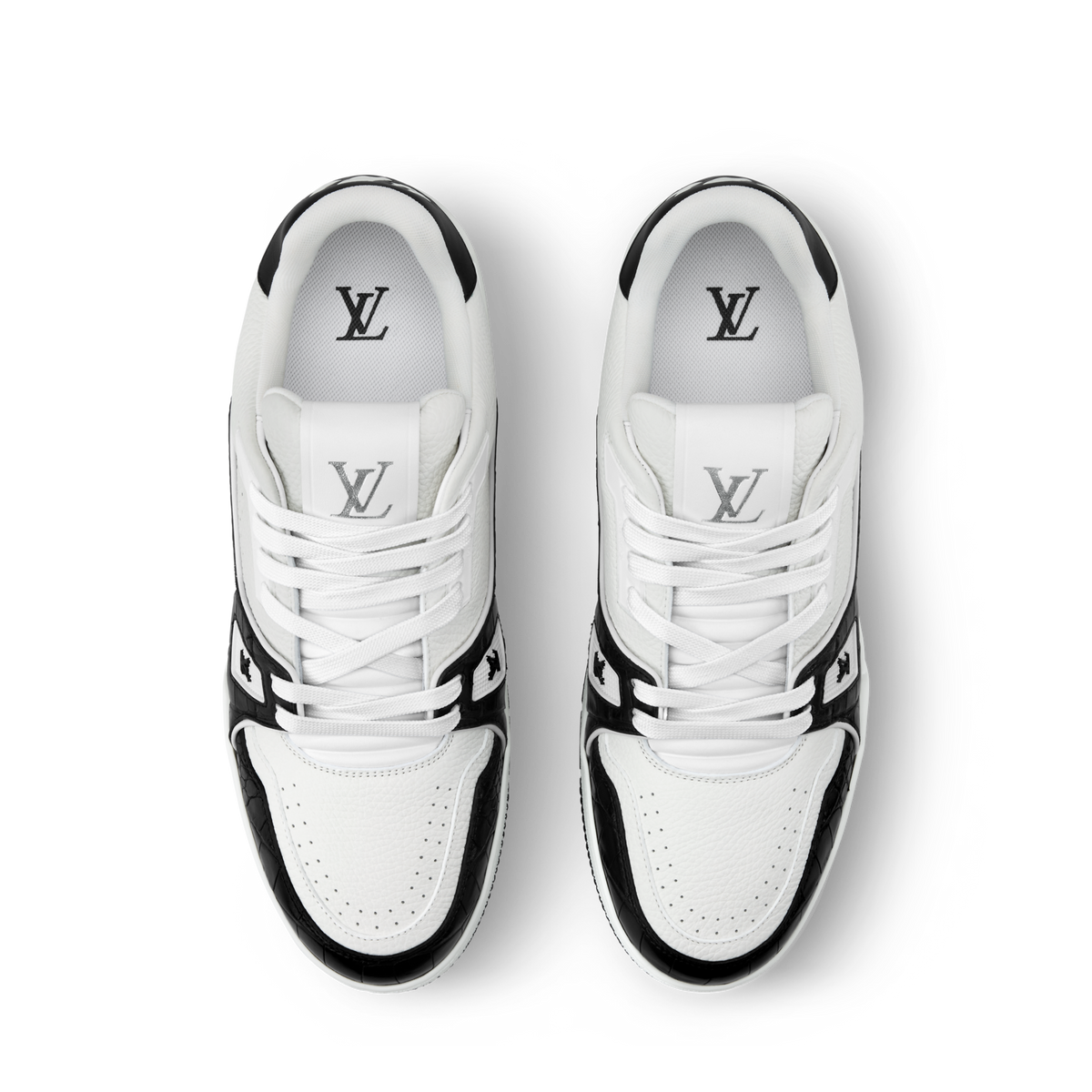 Louis Vuitton Trainer Black Alligator Leather Sneaker - product image 4