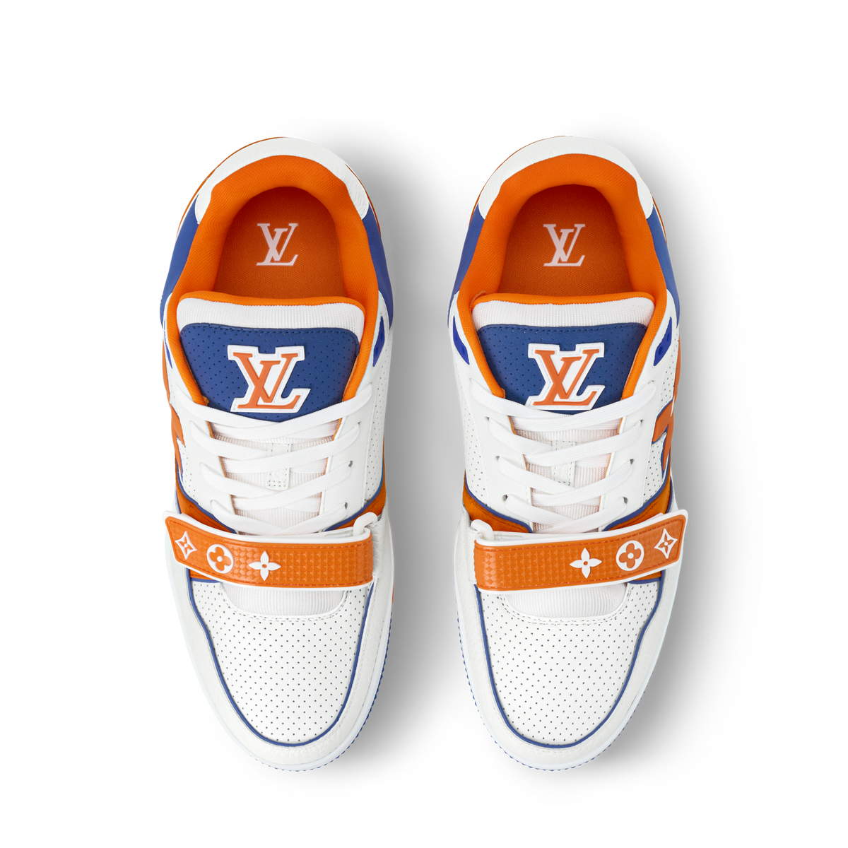 Louis Vuitton Trainer Orange Velcro Strap Sneaker - product image 4