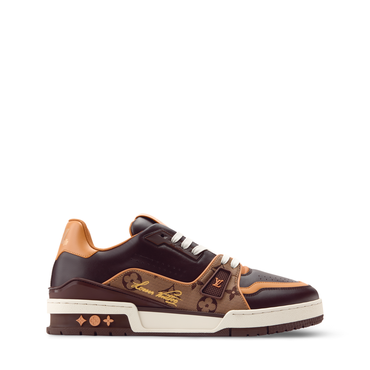 Louis Vuitton Trainer Brown Monogram Leather Sneaker - product image 4