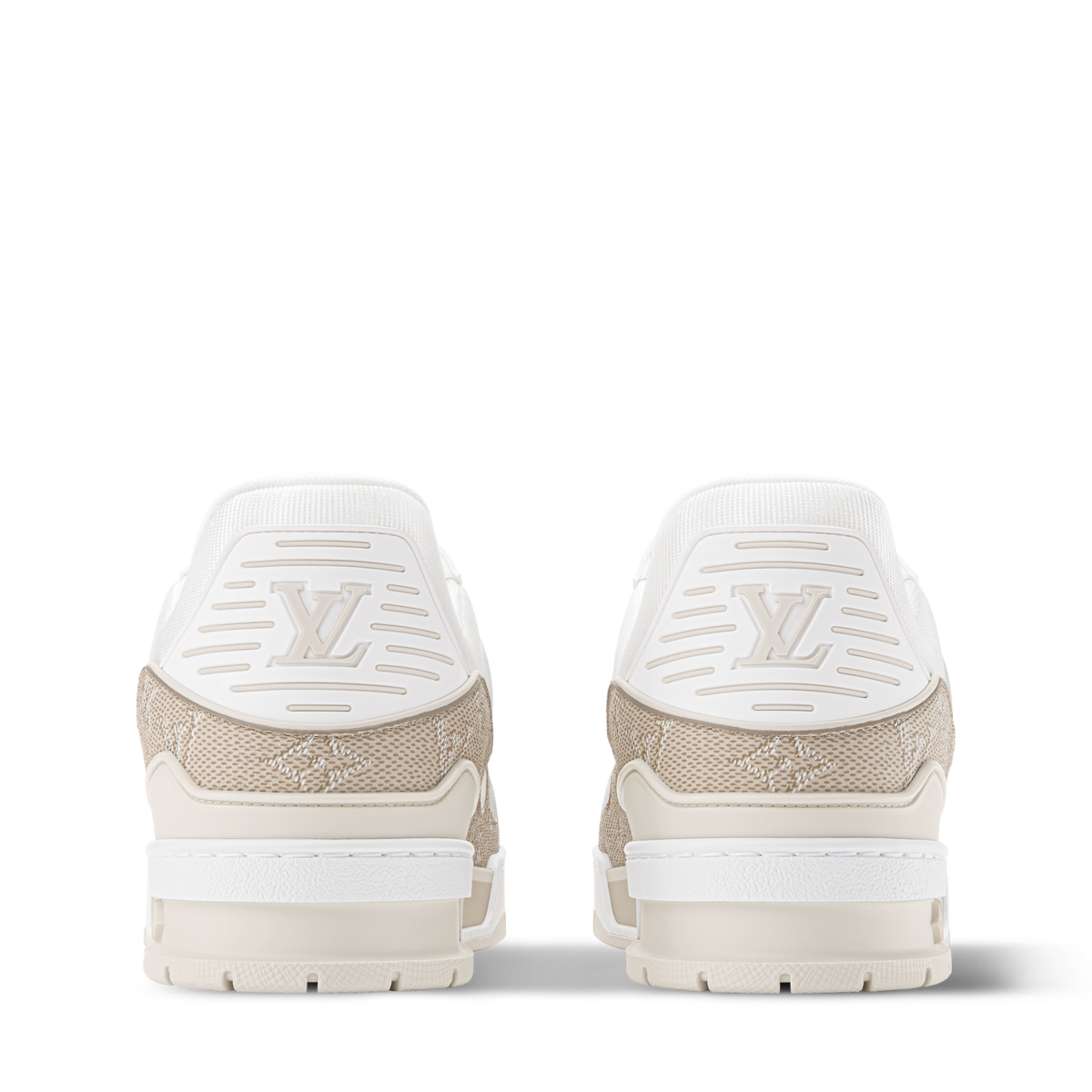 Louis Vuitton Trainer Beige Monogram Leather Sneaker - product image 6