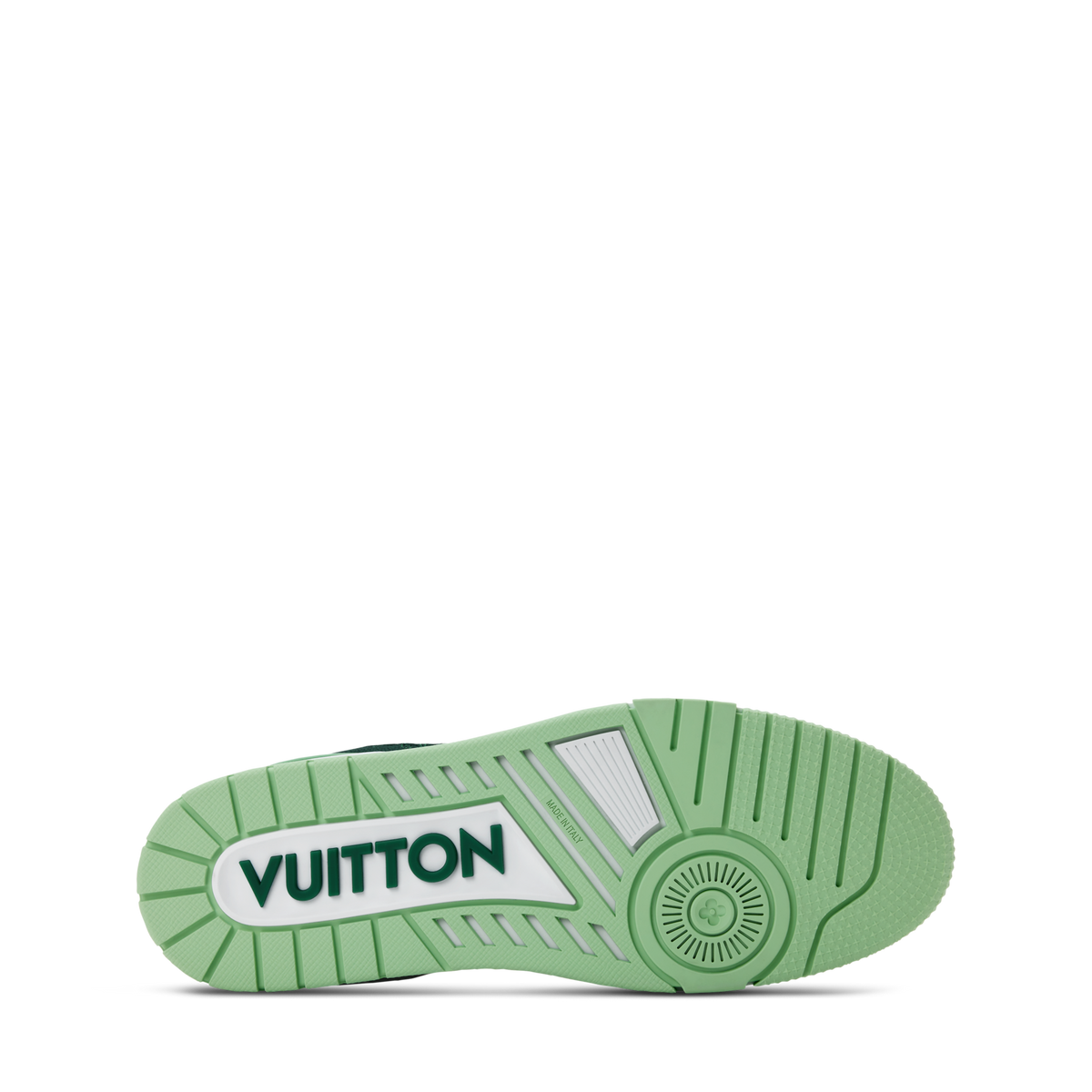 Louis Vuitton Trainer Green Monogram Leather Sneaker - product image 7