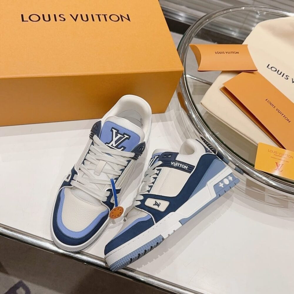 Louis Vuitton Trainer Blue Beige - product image 7