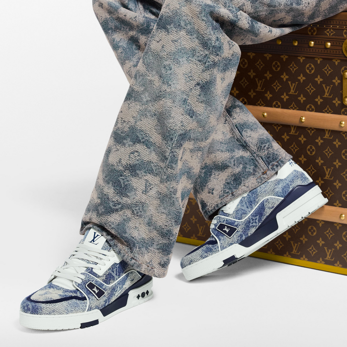 Louis Vuitton Trainer Blue #54 Limited - product image 8