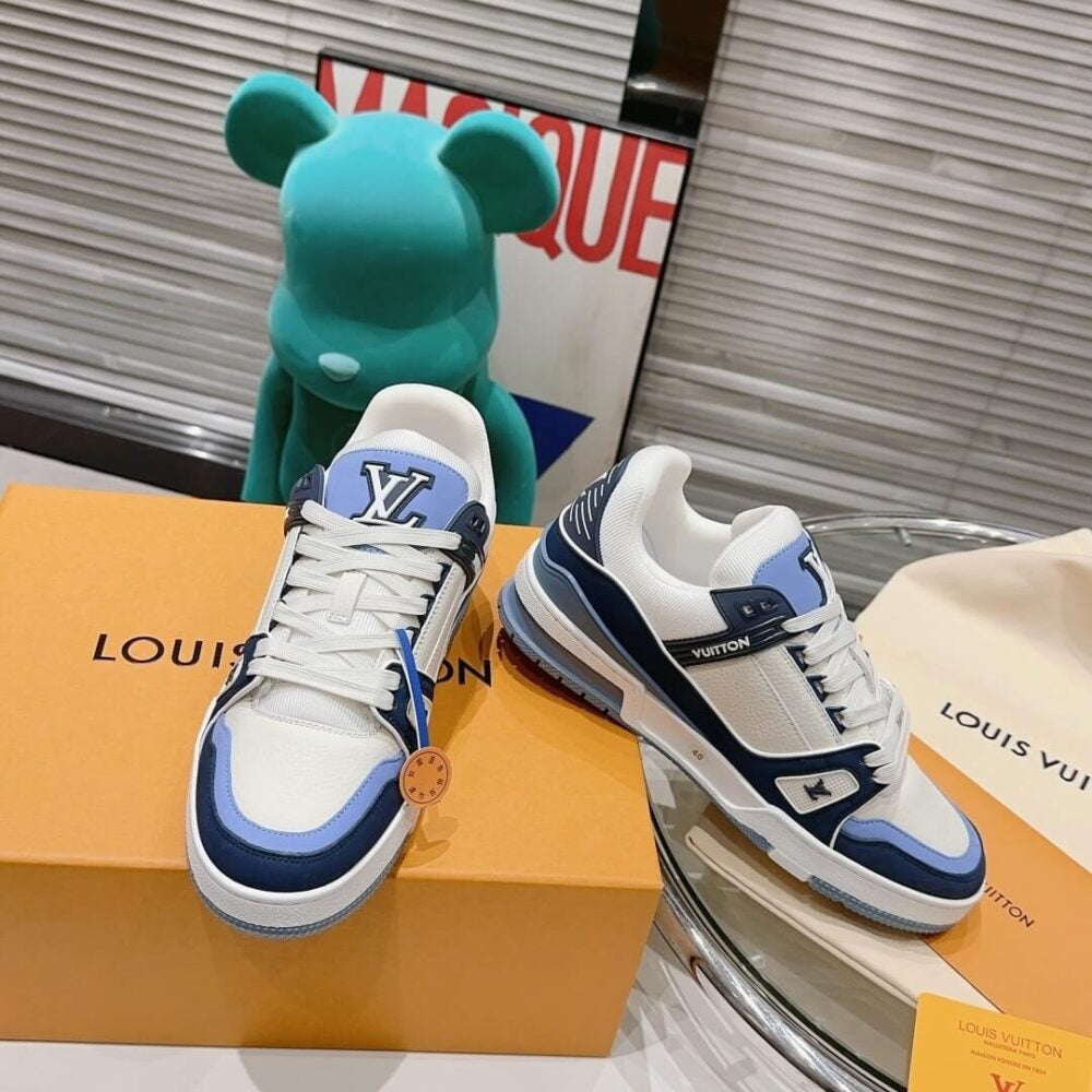 Louis Vuitton Trainer Blue Beige - product image 9