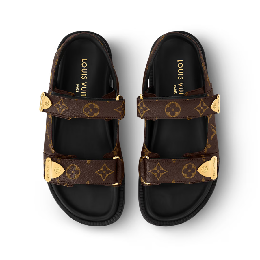 Louis Vuitton Sunset Sandals 'Brown' - product image 3