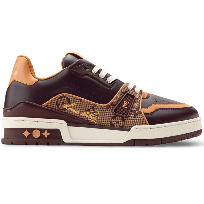 Louis Vuitton Trainer Brown Monogram Leather Sneaker - product image 1