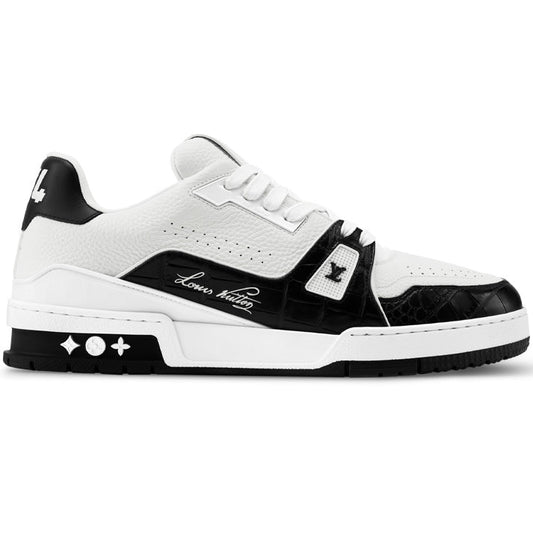 Louis Vuitton Trainer Black Alligator Leather Sneaker - product image 1