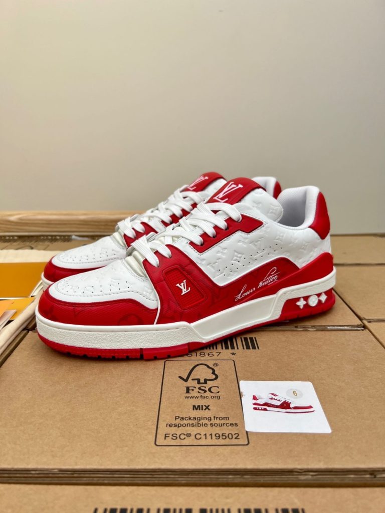 Louis Vuitton 54 Trainer Red White Sneaker - product image 4