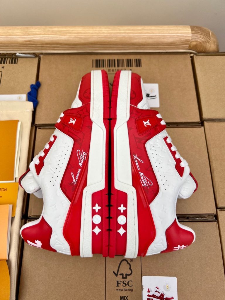 Louis Vuitton 54 Trainer Red White Sneaker - product image 6