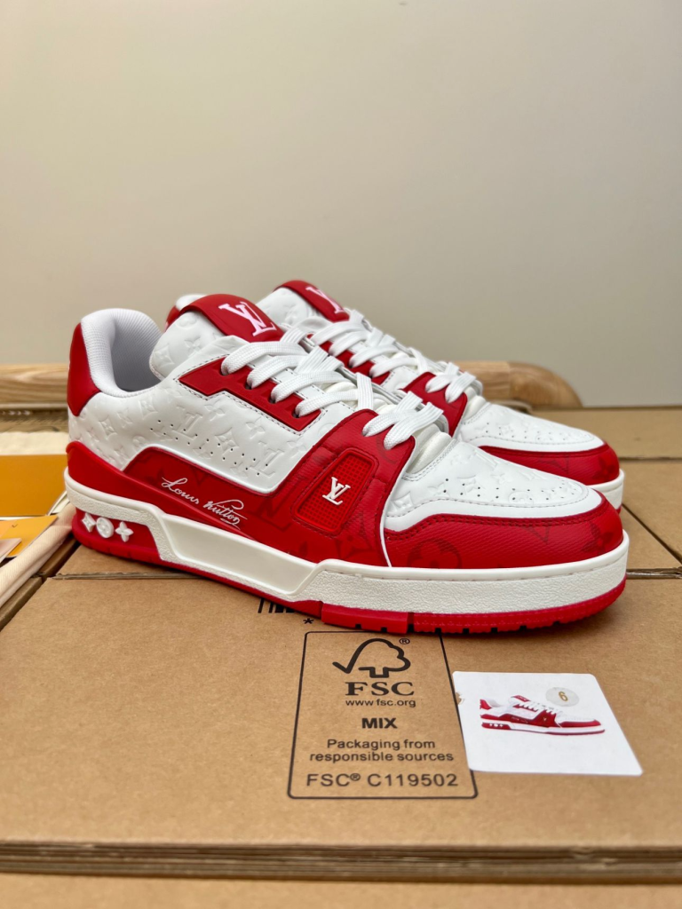 Louis Vuitton 54 Trainer Red White Sneaker - product image 5