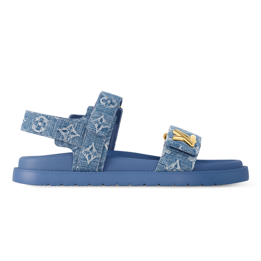 Louis Vuitton Sunset Sandals 'Blue Denim' - product image 1