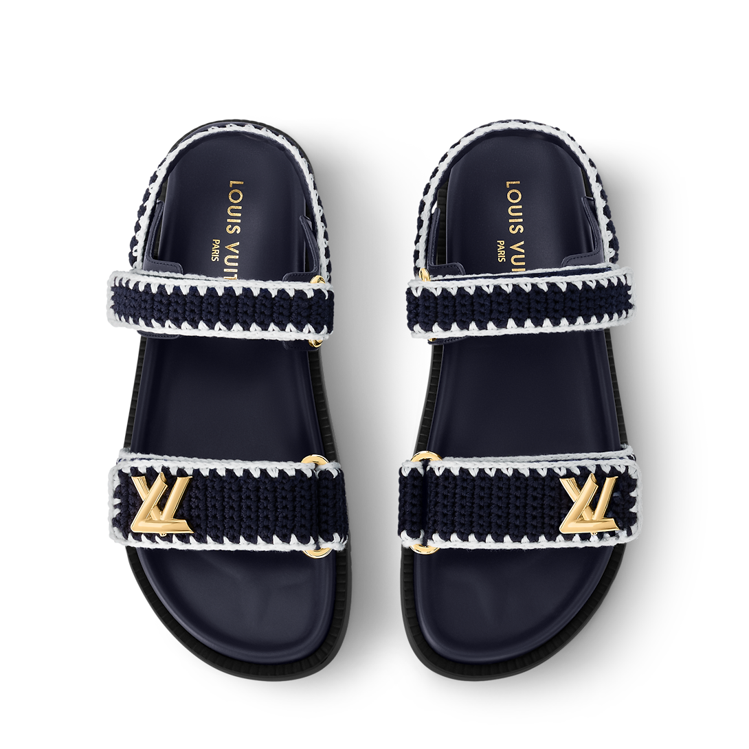 Louis Vuitton Sunset Comfort Sandals 'Blue/White' - product image 3