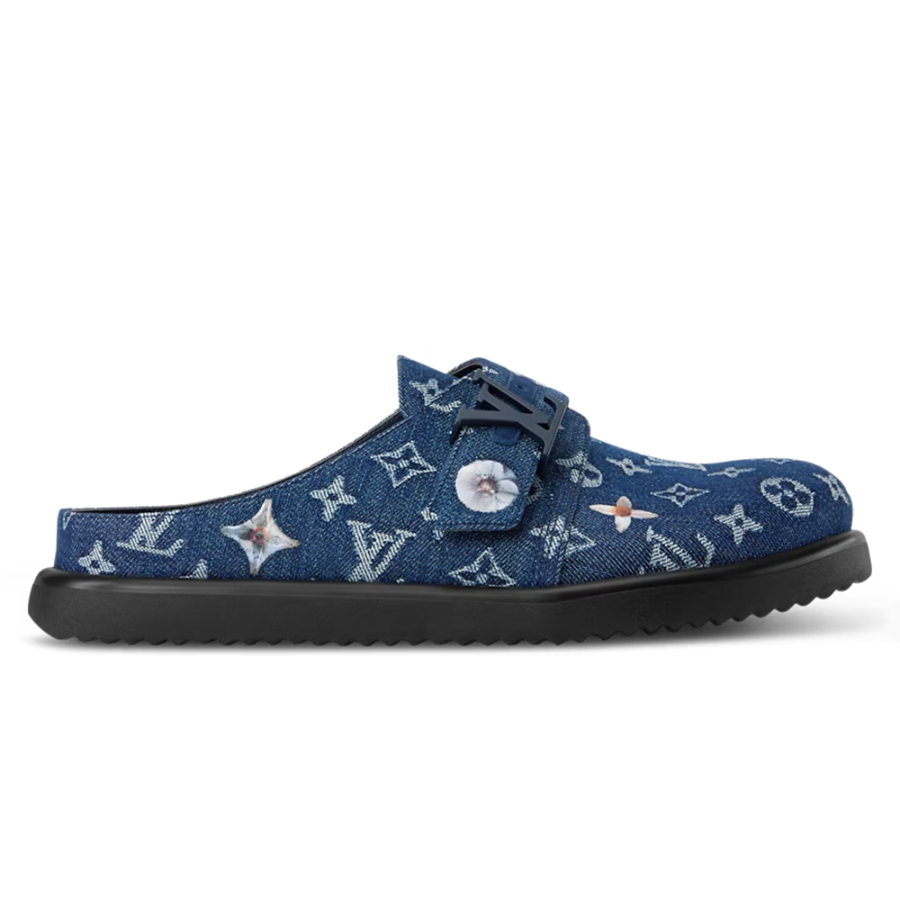 Louis Vuitton Easy Mule Blue Denim - product image 1