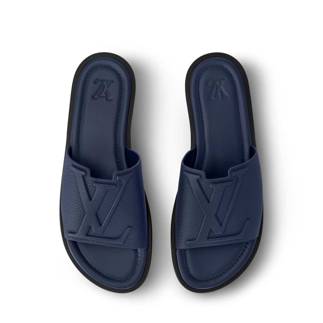 Louis Vuitton Portofino Mule Navy Blue - product image 4