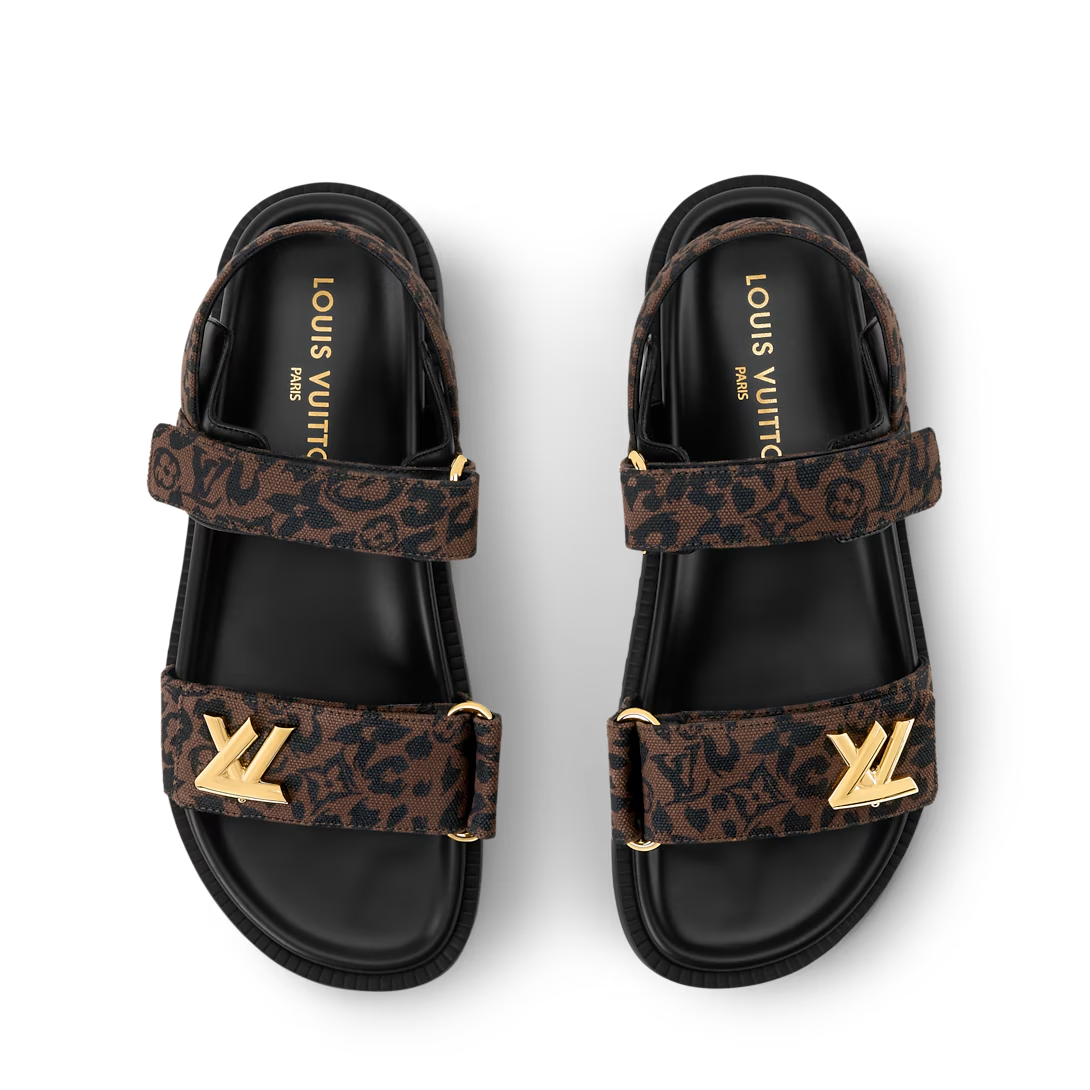 Louis Vuitton Sunset Comfort Sandals Brown - product image 3