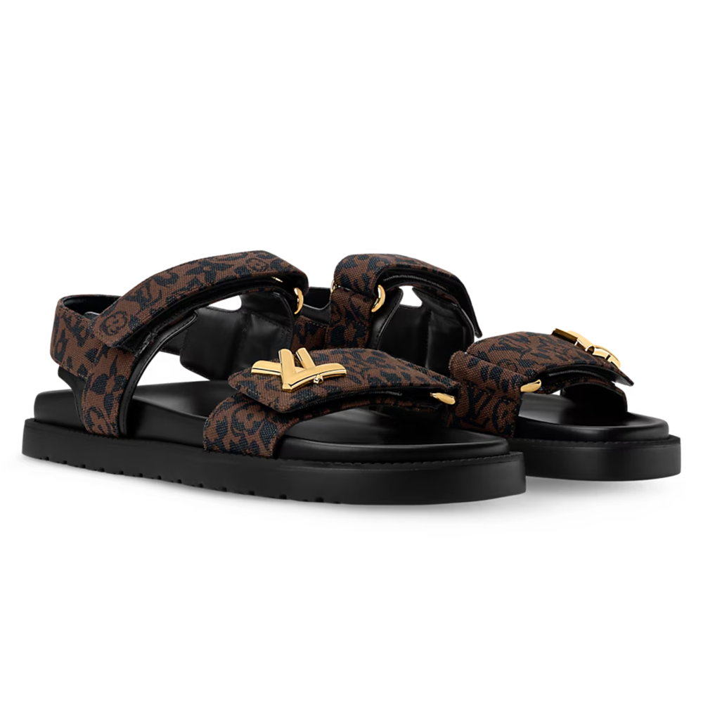 Louis Vuitton Sunset Comfort Sandals Brown - product image 2