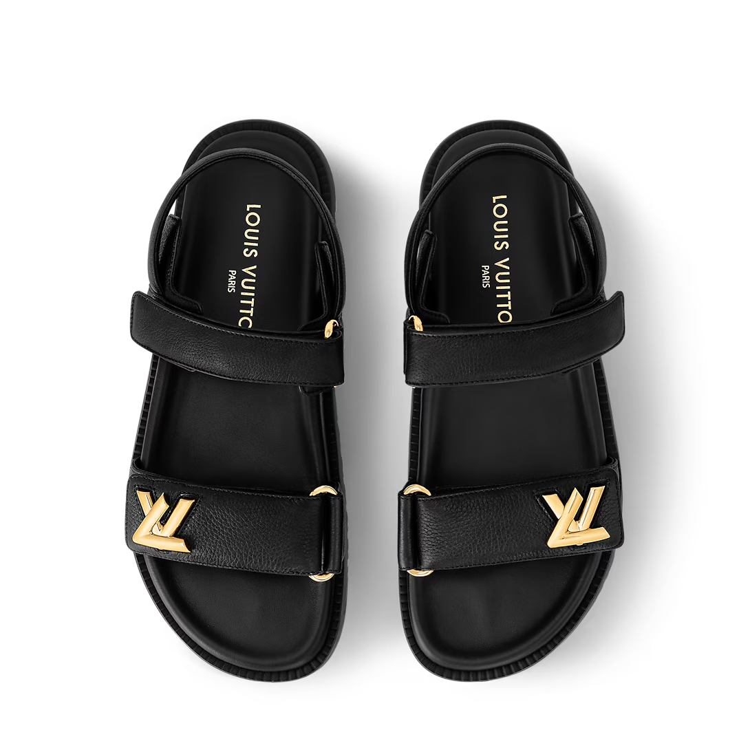 Louis Vuitton Sunset Sandals 'Black' - product image 3