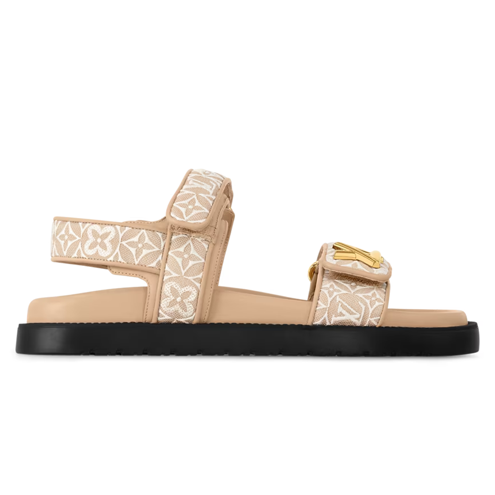 Louis Vuitton Sunset Flat Comfort Sandal Beige - product image 1