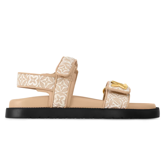 Louis Vuitton Sunset Flat Comfort Sandal Beige - product image 1