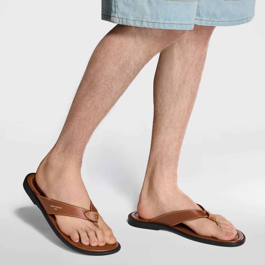 Louis Vuitton Sunset Thong Cognac Brown - product image 5