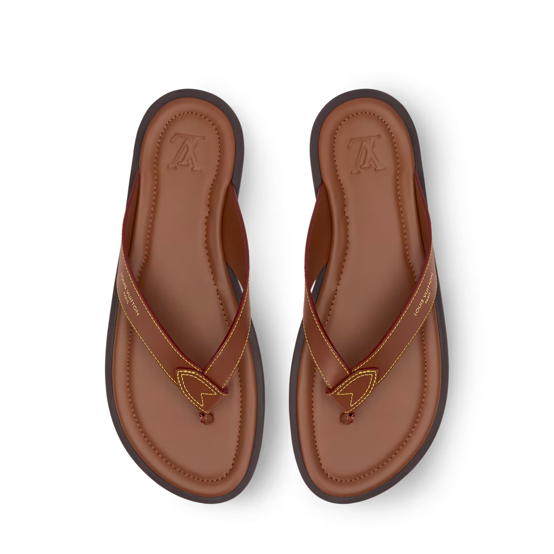 Louis Vuitton Sunset Thong Cognac Brown - product image 4
