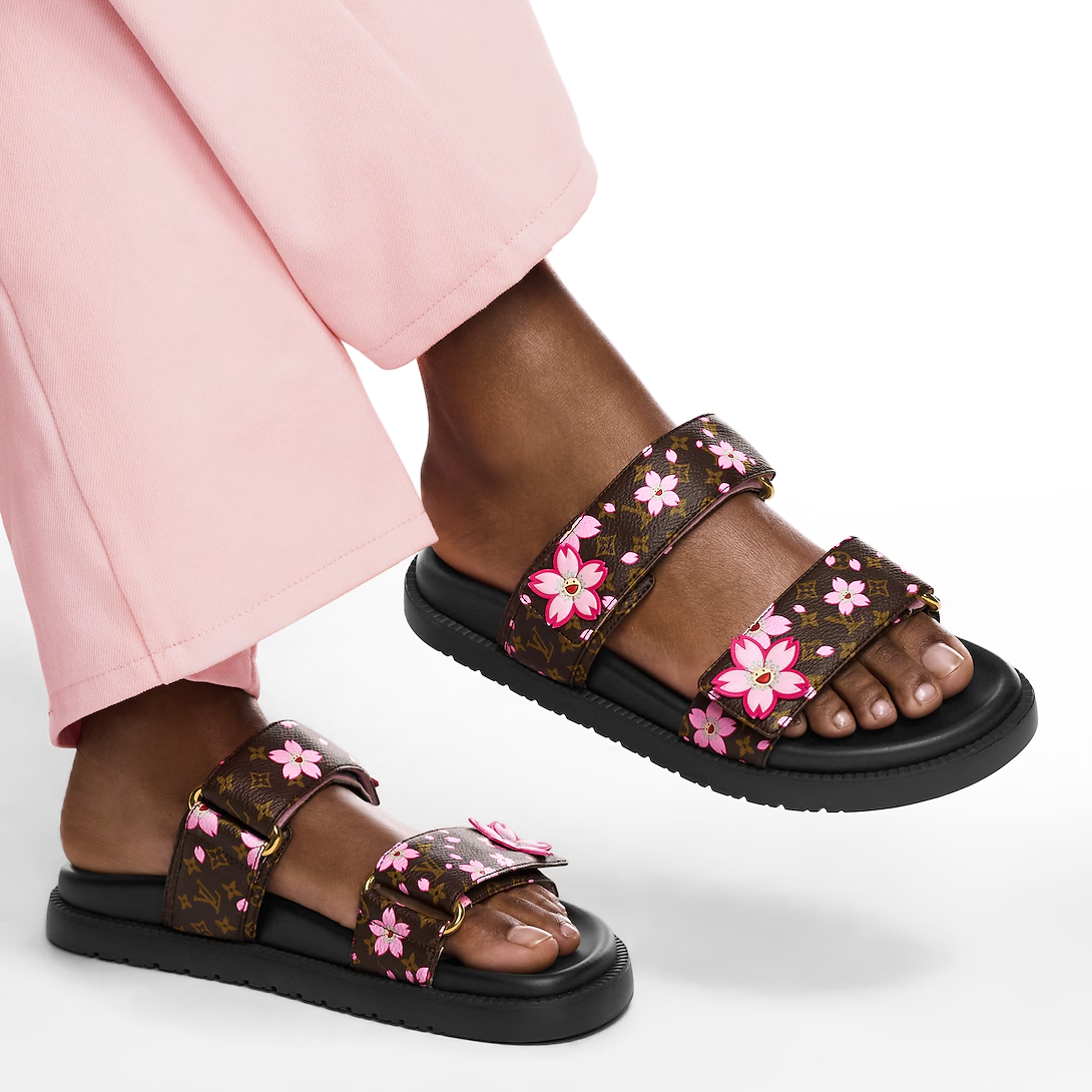 Louis Vuitton x TM LV Sunset Flat Comfort Mule Sakura Brown - product image 4