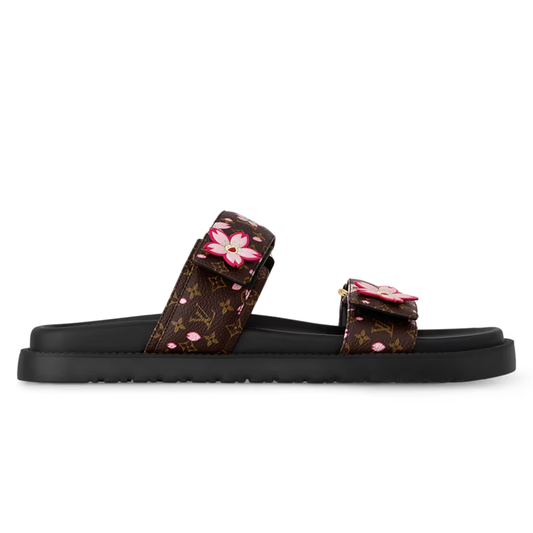 Louis Vuitton x TM LV Sunset Flat Comfort Mule Sakura Brown - product image 1