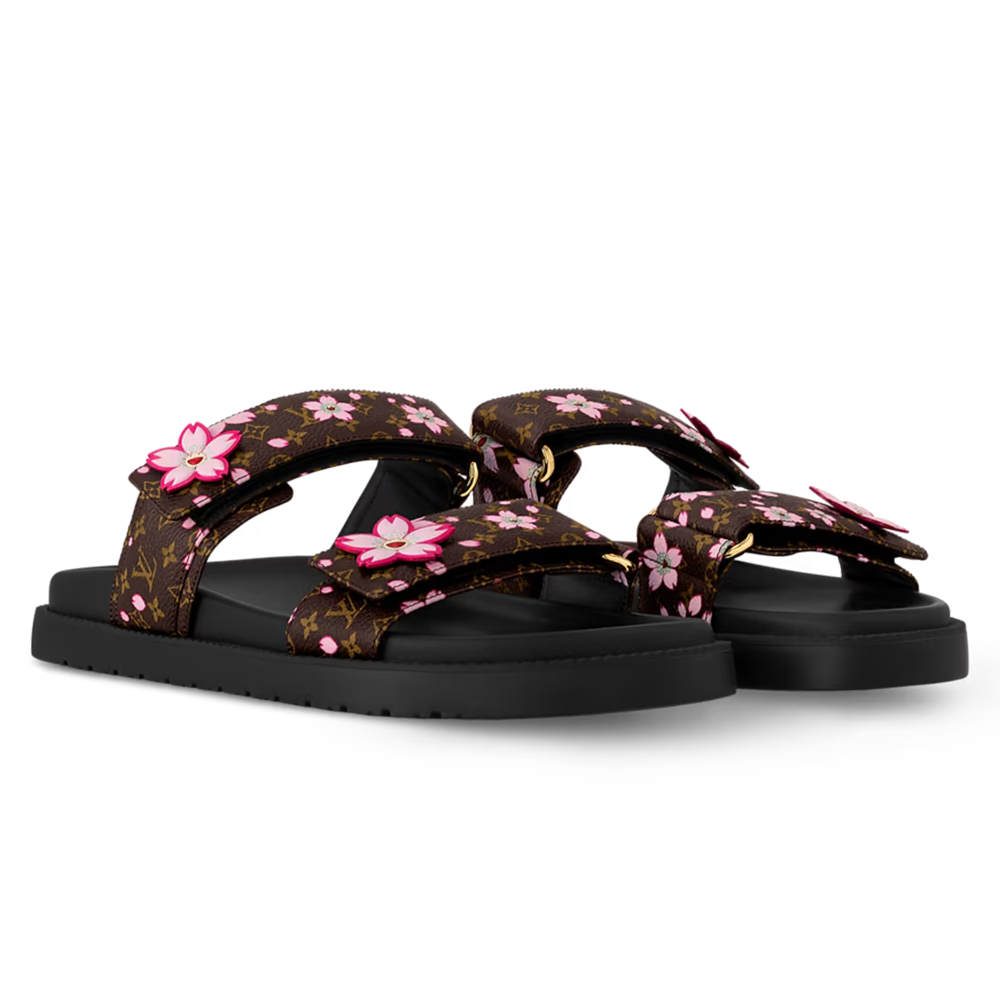 Louis Vuitton x TM LV Sunset Flat Comfort Mule Sakura Brown - product image 2